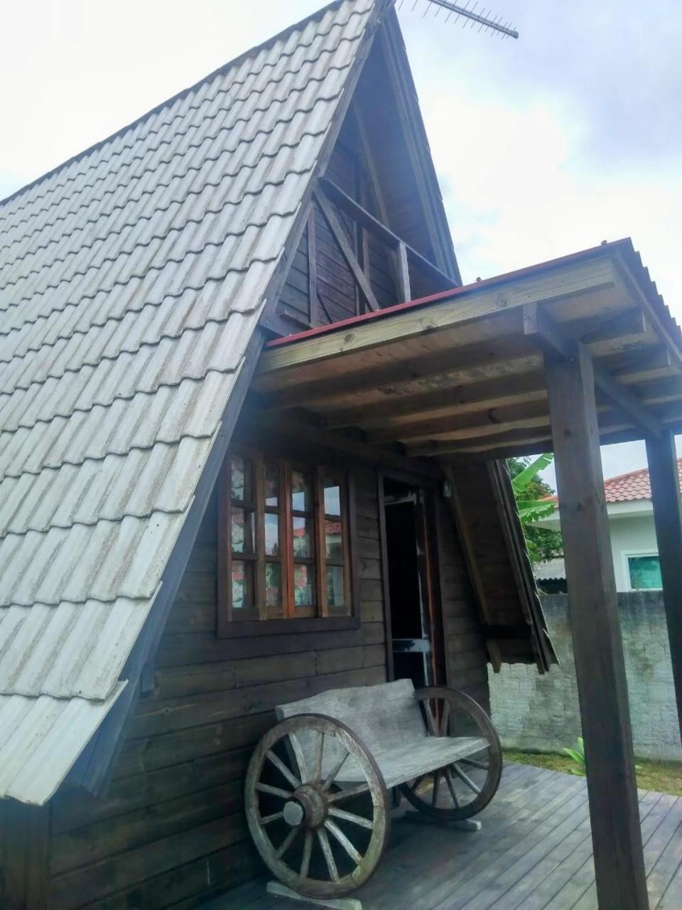 Cabana Aroeira 8 Min Da Guarda Do Embau Palhoça Exteriér fotografie